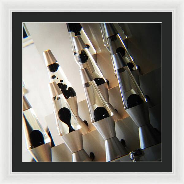 Lava Lamps - Framed Print