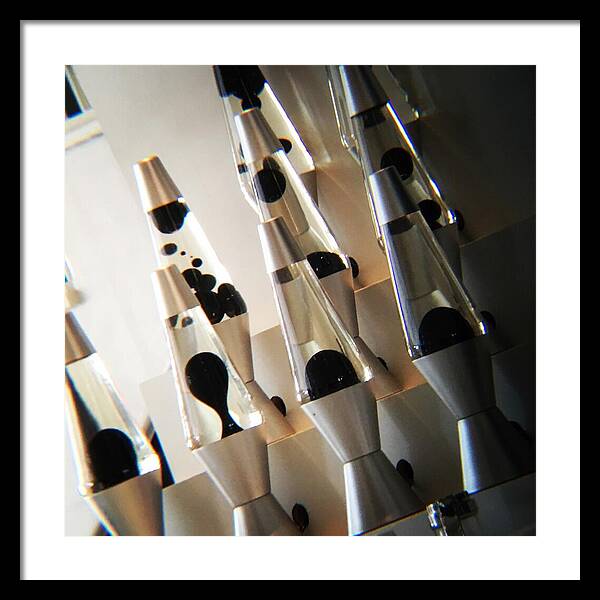 Lava Lamps - Framed Print