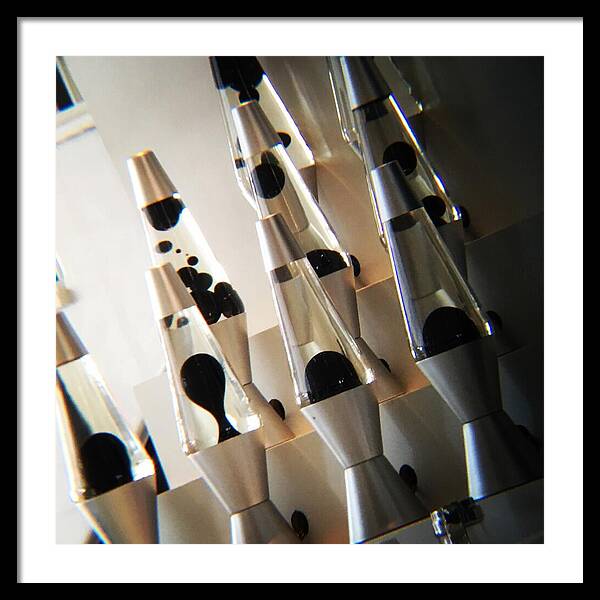 Lava Lamps - Framed Print