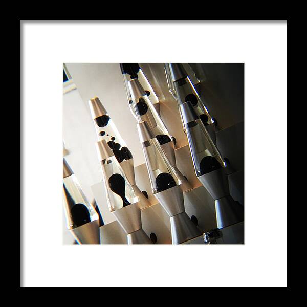 Lava Lamps - Framed Print