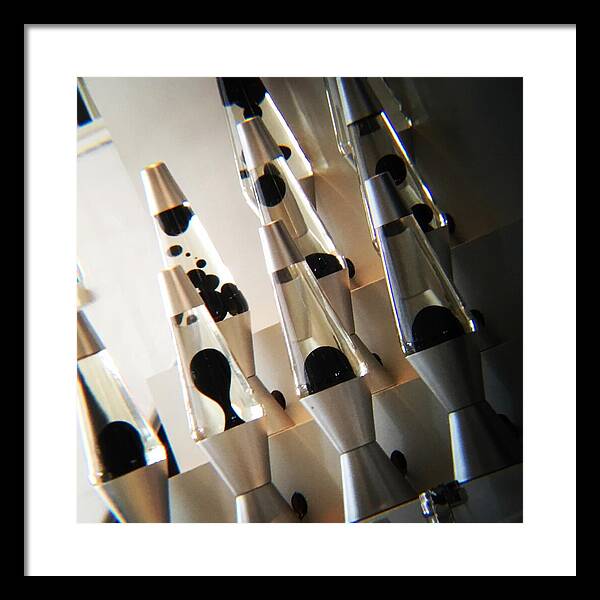 Lava Lamps - Framed Print