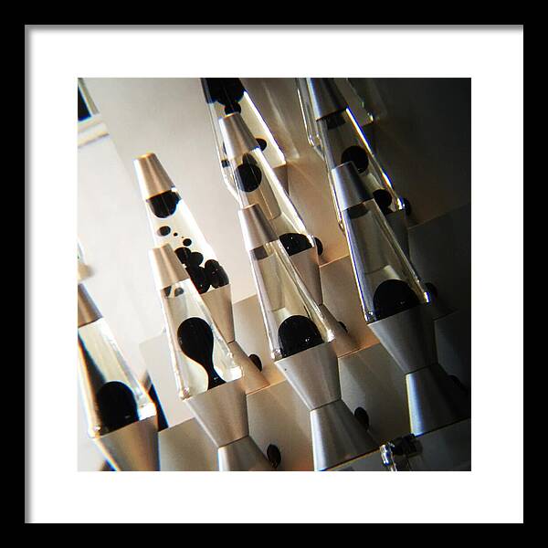 Lava Lamps - Framed Print
