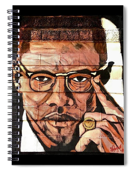 Malcolm X - Spiral Notebook