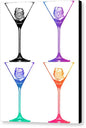 Martini Ice - Canvas Print