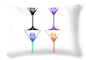 Martini Ice - Throw Pillow