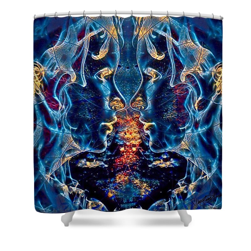 Mirrors - Shower Curtain