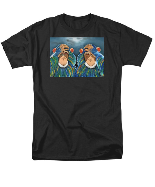 Monkeys In The Rain - Men's T-Shirt  (Regular Fit)