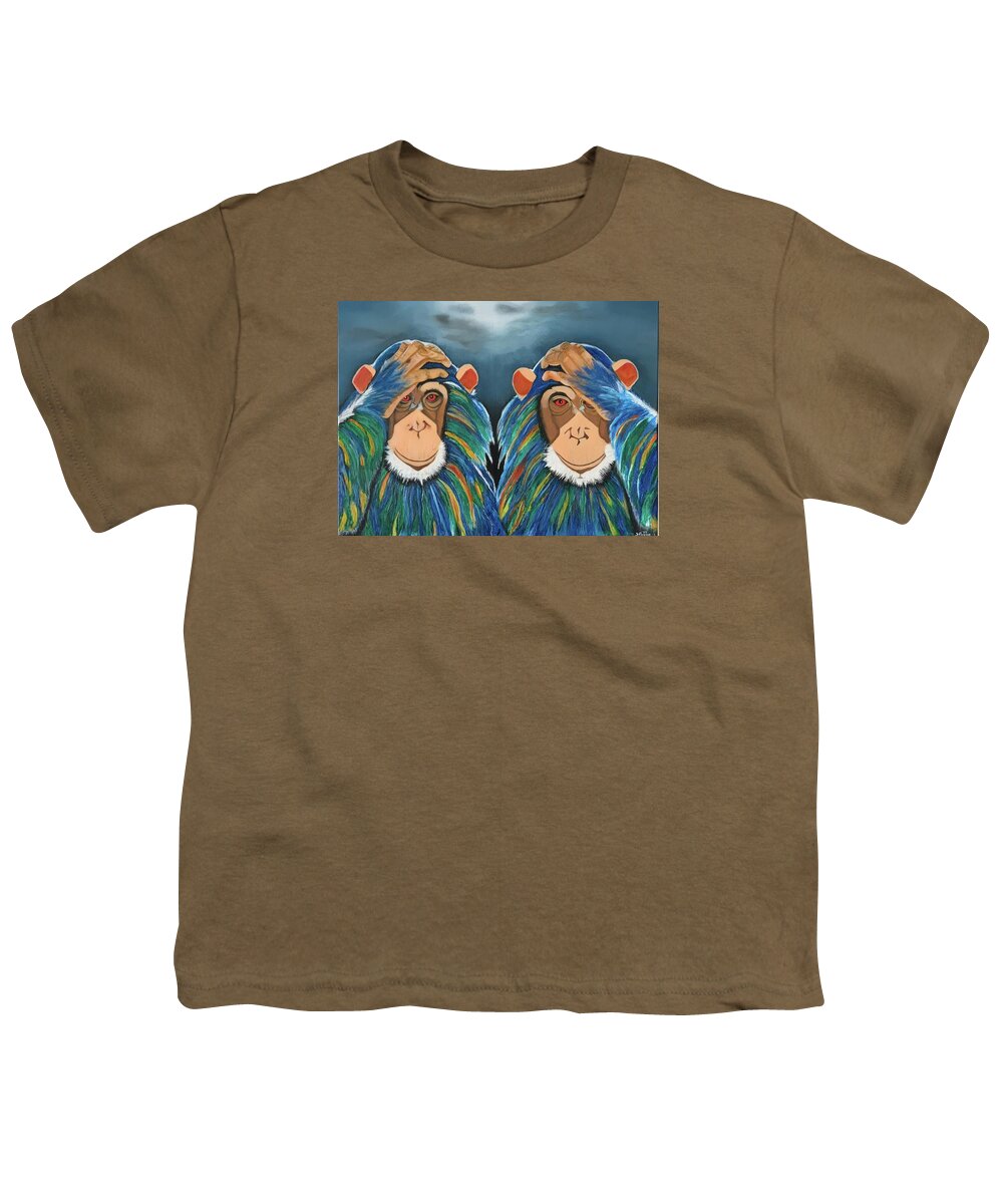 Monkeys In The Rain - Youth T-Shirt