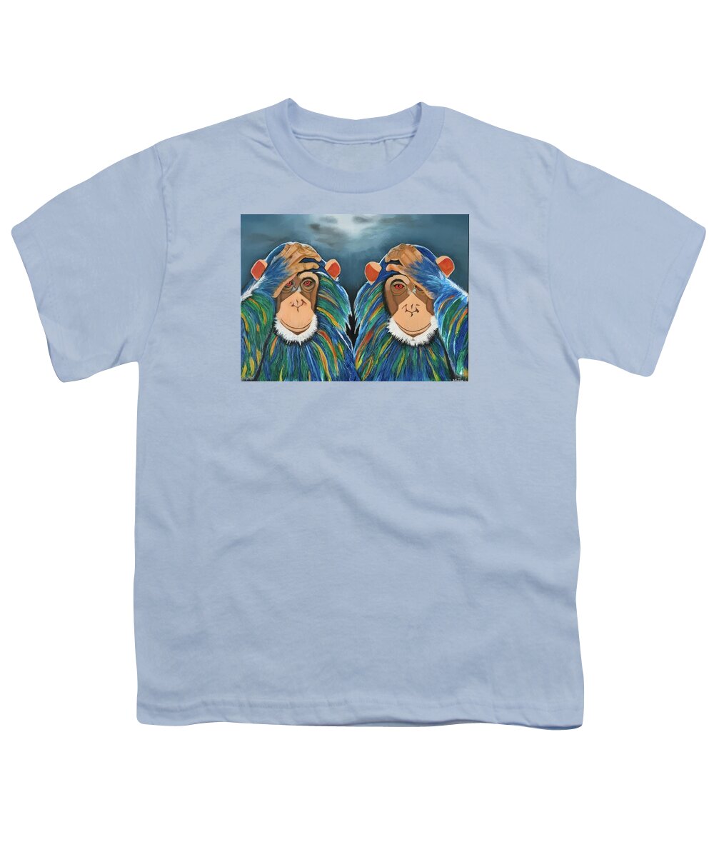 Monkeys In The Rain - Youth T-Shirt