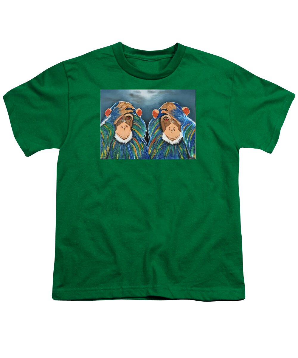Monkeys In The Rain - Youth T-Shirt