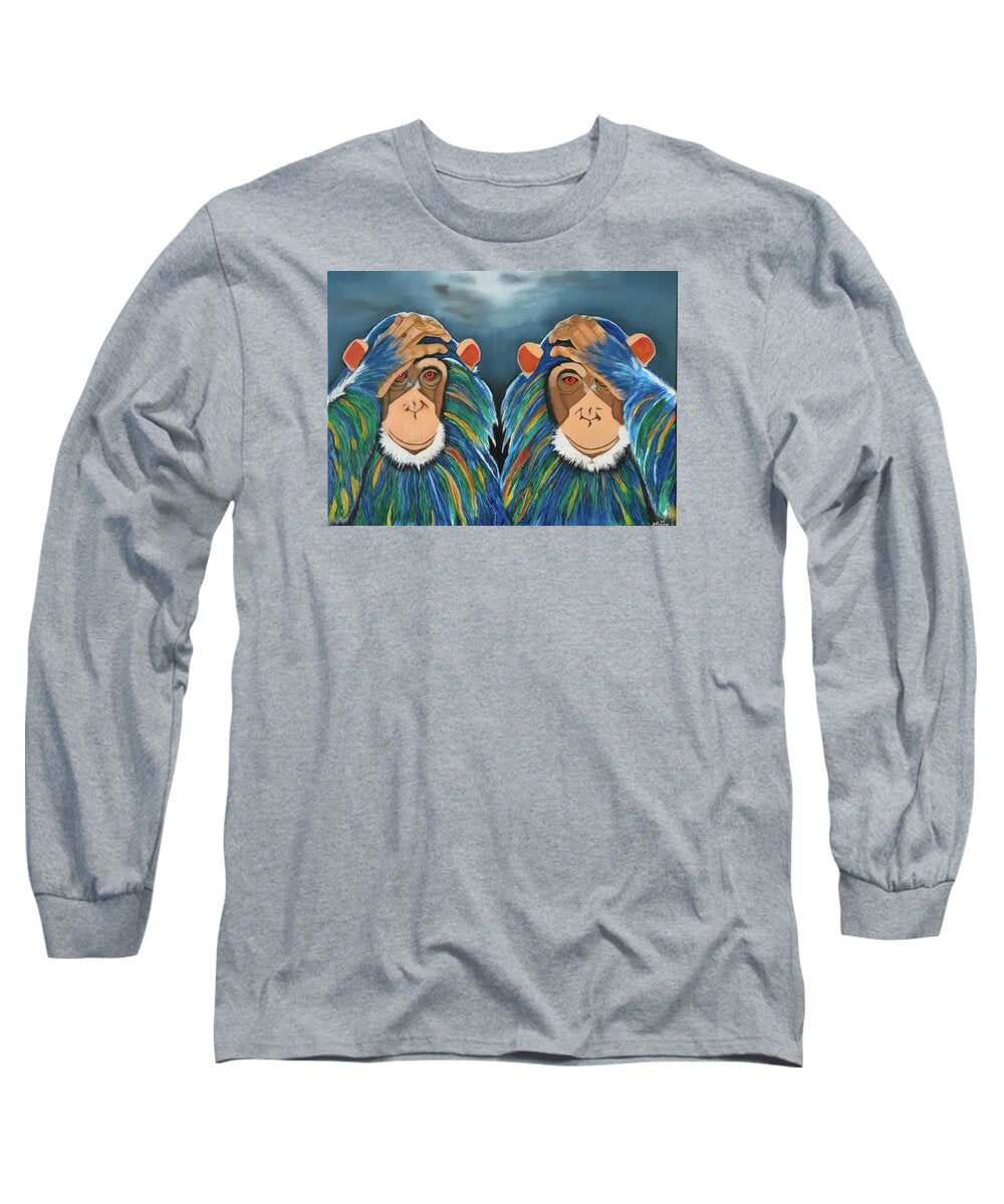 Monkeys In The Rain - Long Sleeve T-Shirt