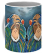 Monkeys In The Rain - Mug