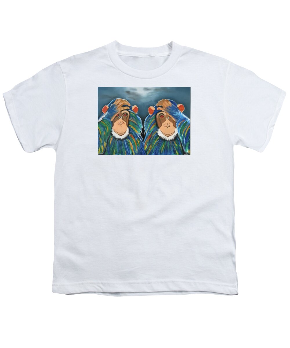 Monkeys In The Rain - Youth T-Shirt