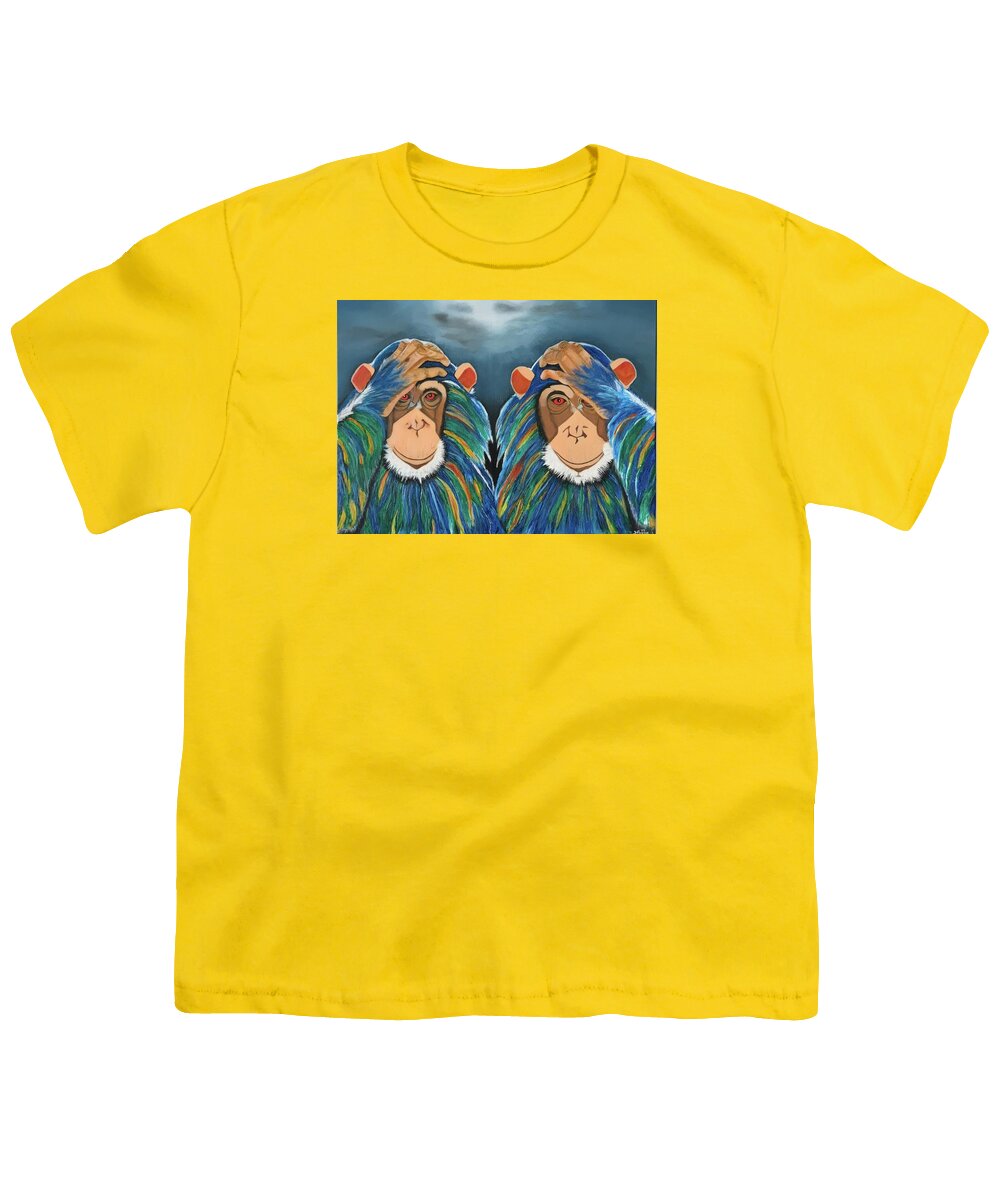 Monkeys In The Rain - Youth T-Shirt