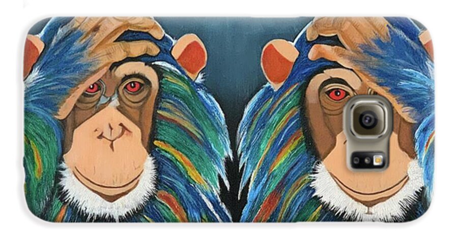 Monkeys In The Rain - Phone Case