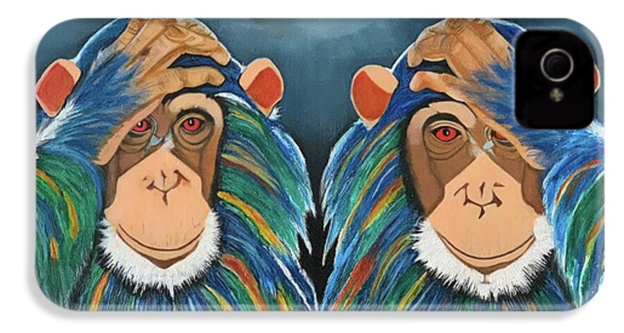 Monkeys In The Rain - Phone Case