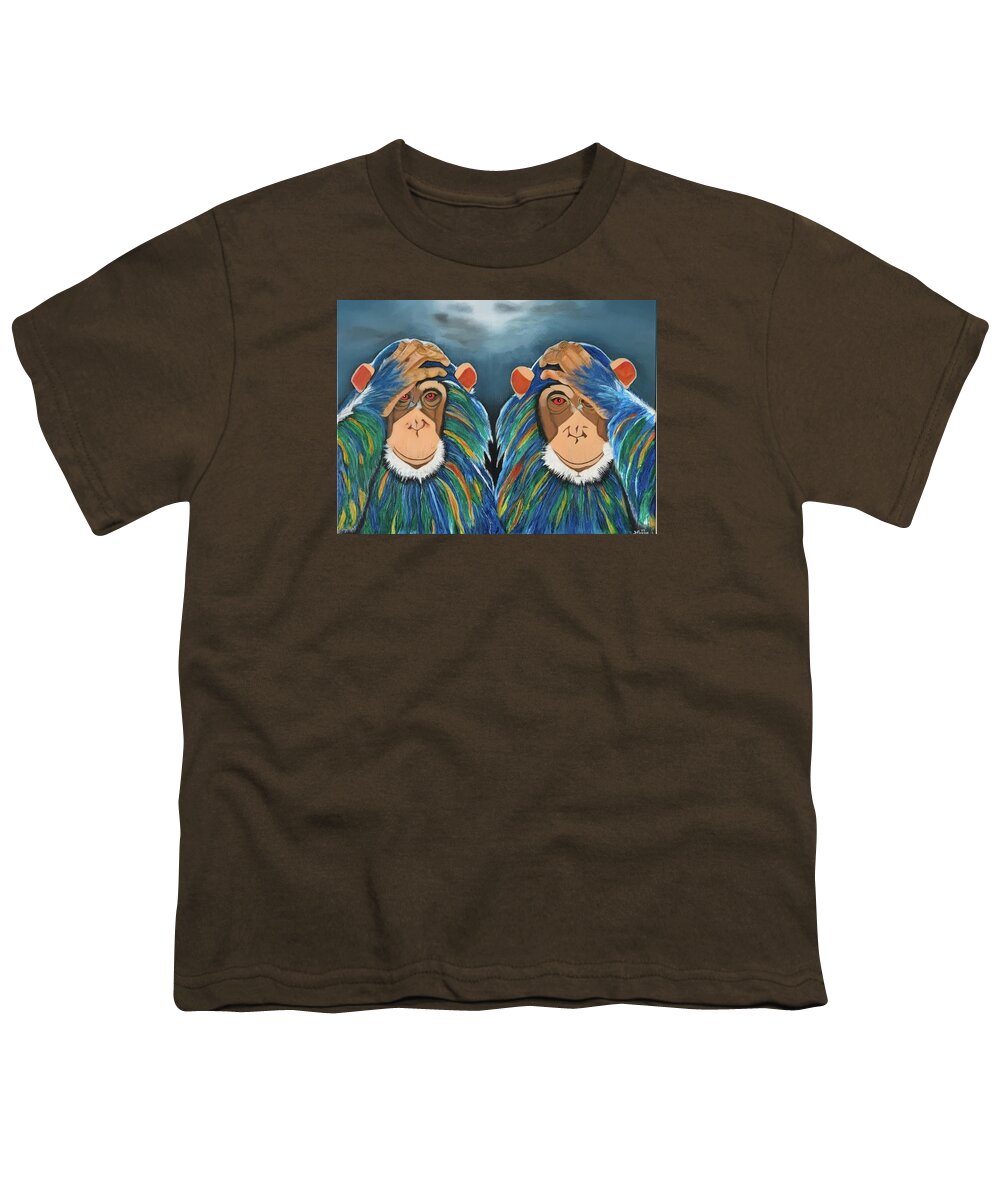 Monkeys In The Rain - Youth T-Shirt