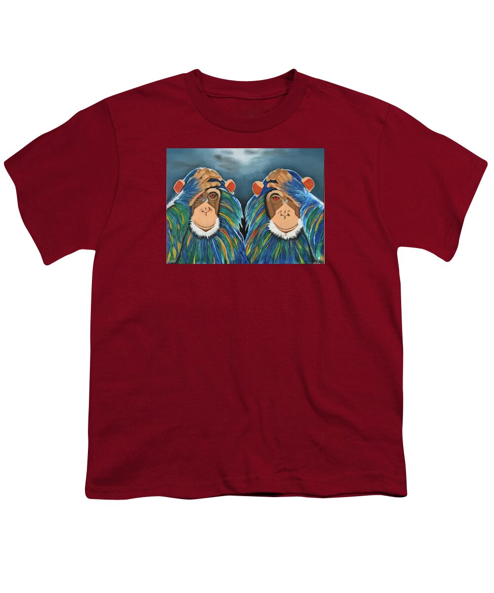 Monkeys In The Rain - Youth T-Shirt