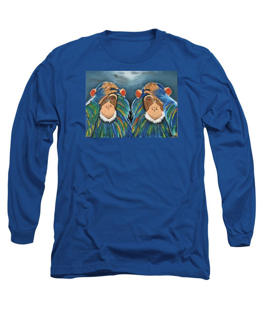 Monkeys In The Rain - Long Sleeve T-Shirt