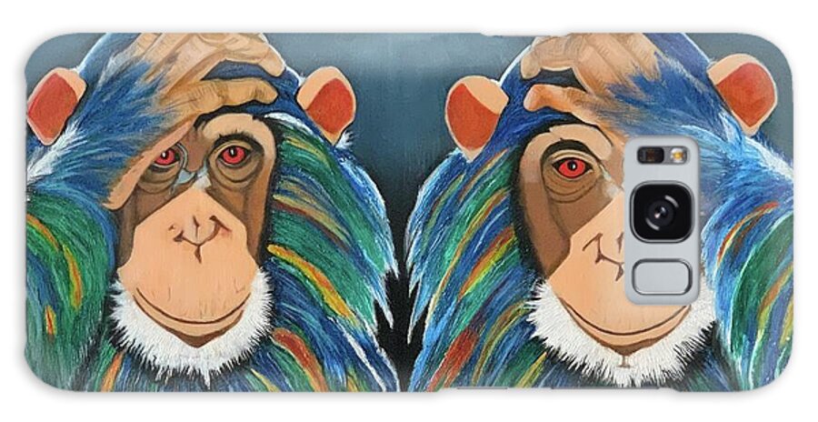 Monkeys In The Rain - Phone Case