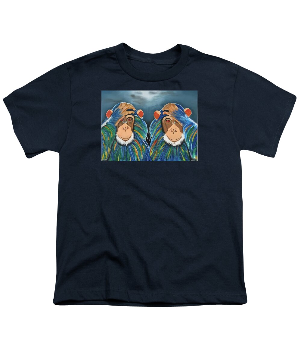 Monkeys In The Rain - Youth T-Shirt