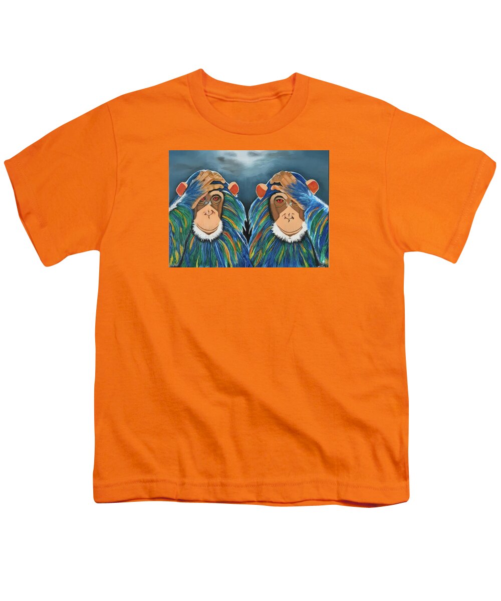 Monkeys In The Rain - Youth T-Shirt