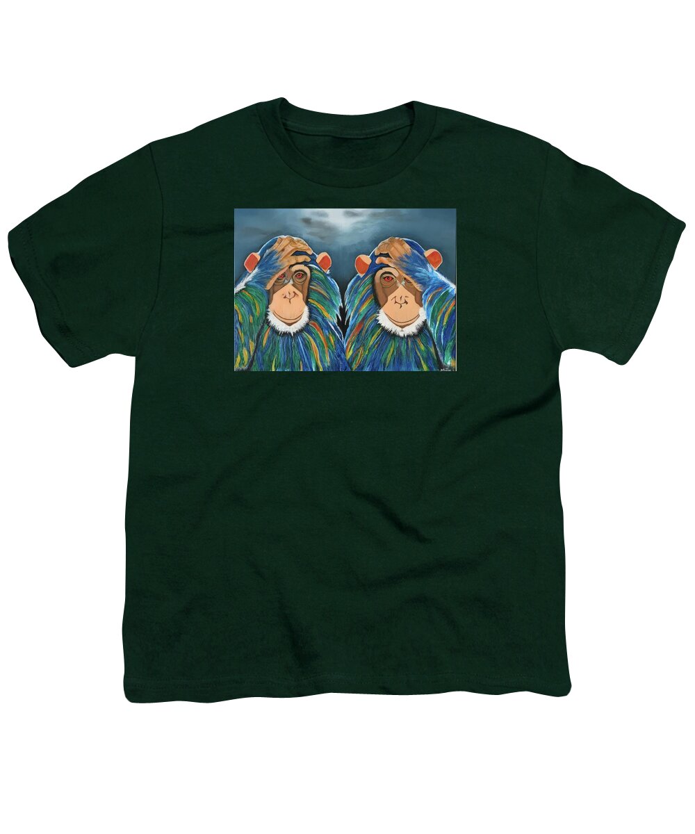 Monkeys In The Rain - Youth T-Shirt