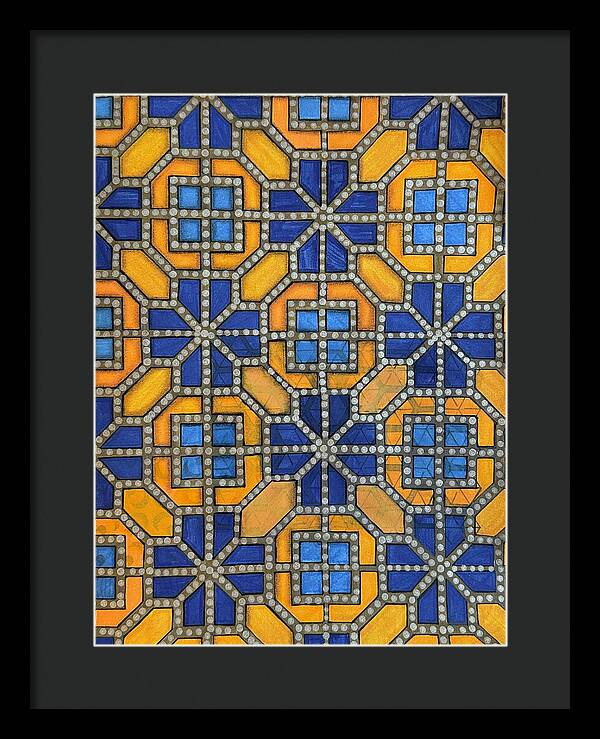 Mosaic Doodle - Framed Print