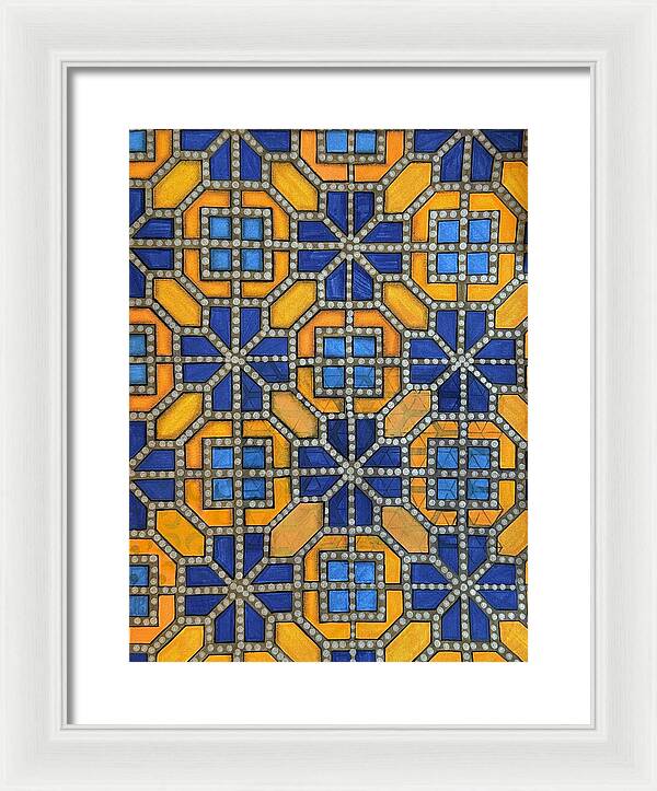 Mosaic Doodle - Framed Print