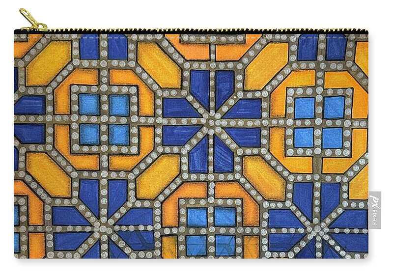 Mosaic Doodle - Zip Pouch