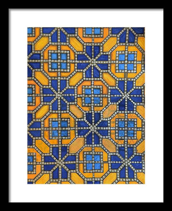 Mosaic Doodle - Framed Print