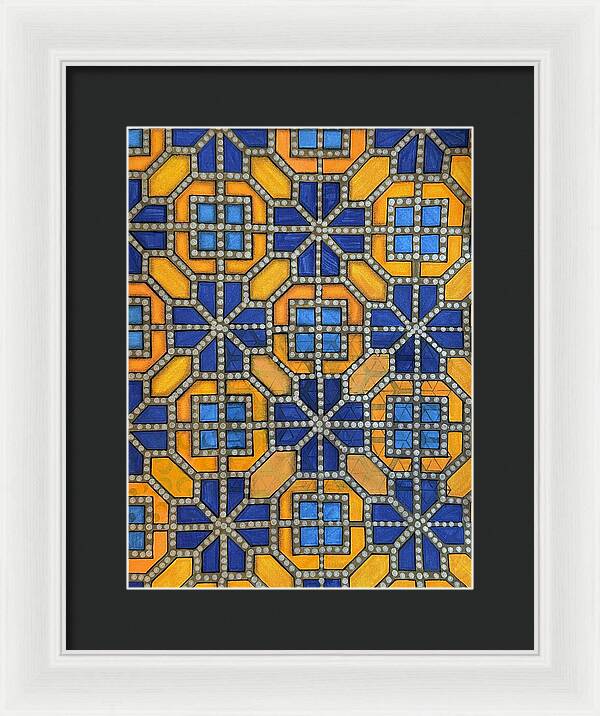 Mosaic Doodle - Framed Print
