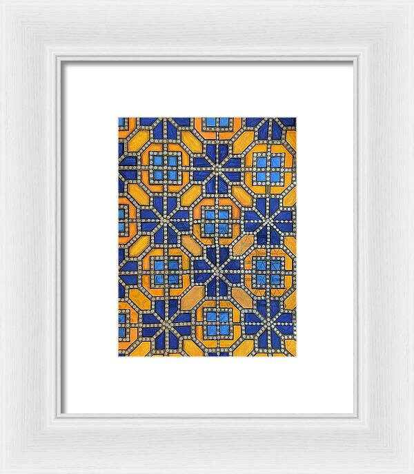 Mosaic Doodle - Framed Print