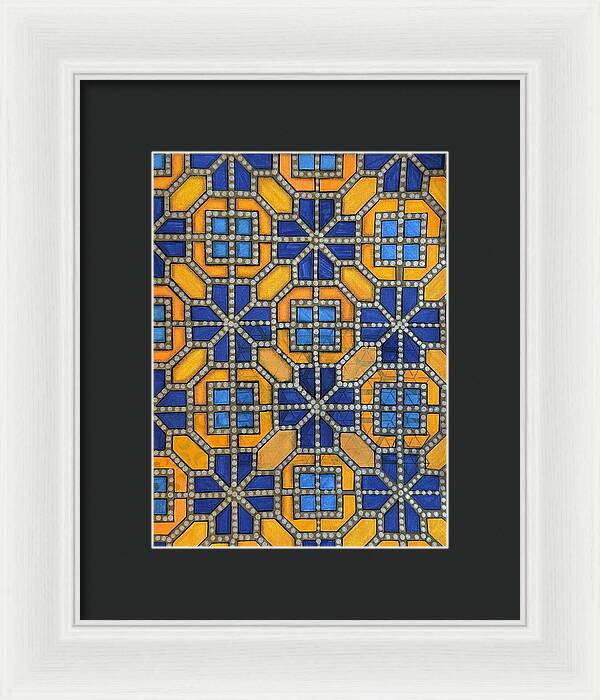 Mosaic Doodle - Framed Print