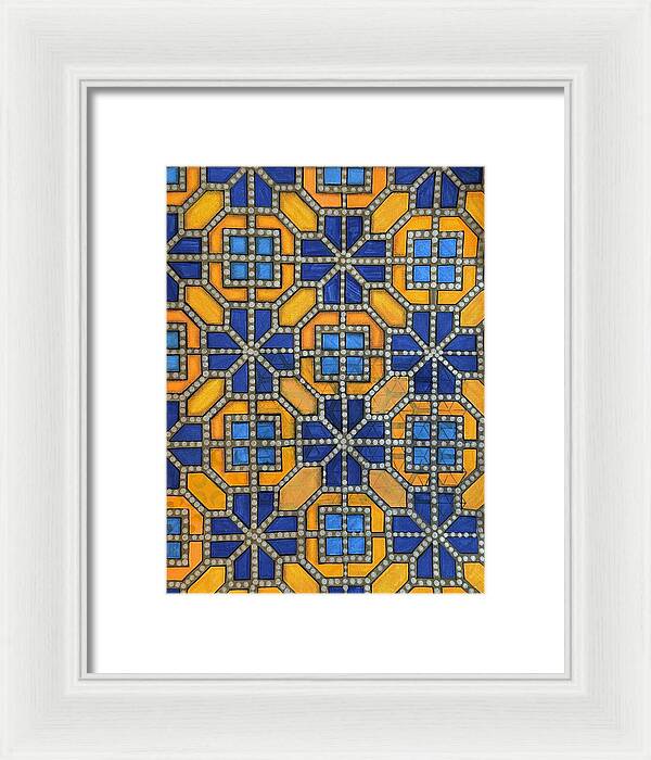 Mosaic Doodle - Framed Print