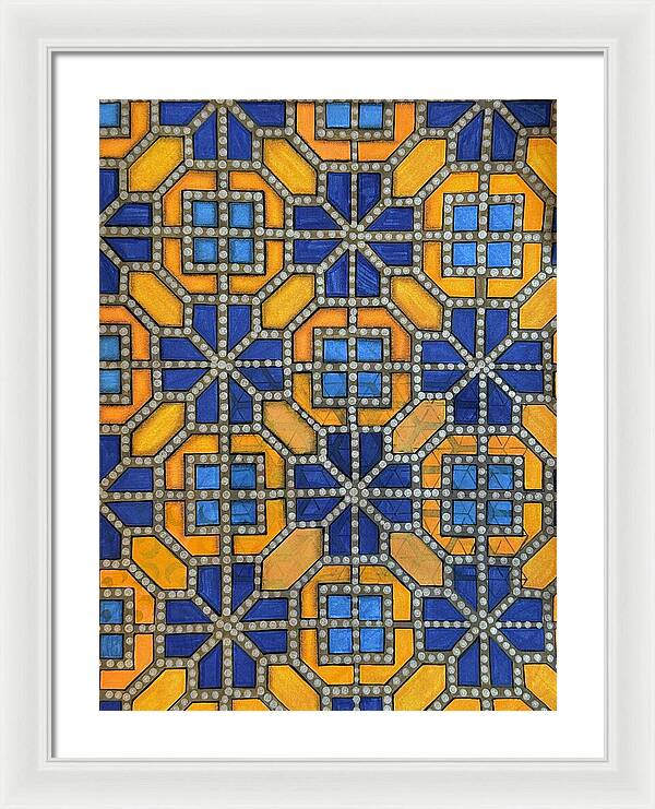 Mosaic Doodle - Framed Print