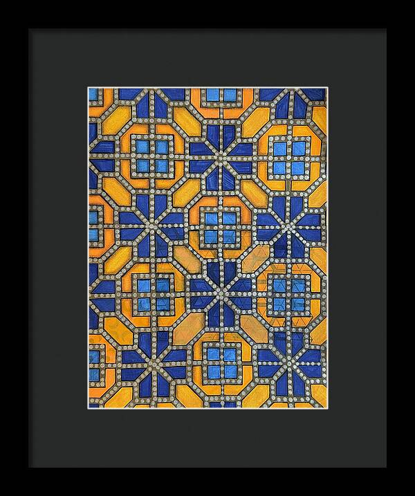 Mosaic Doodle - Framed Print