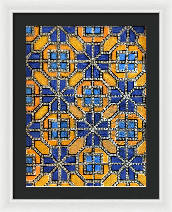 Mosaic Doodle - Framed Print