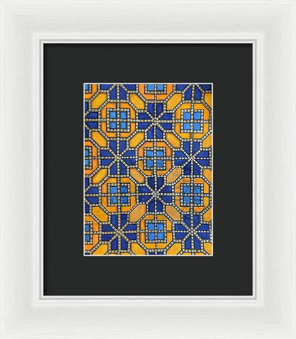 Mosaic Doodle - Framed Print
