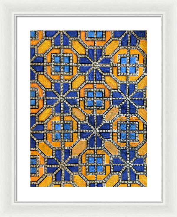 Mosaic Doodle - Framed Print