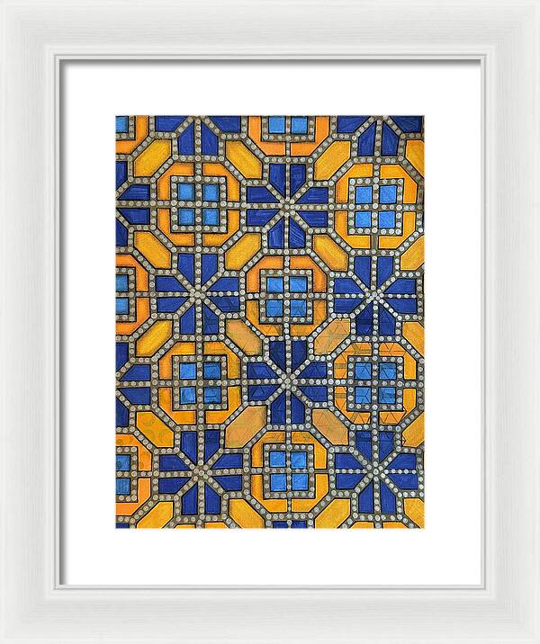 Mosaic Doodle - Framed Print