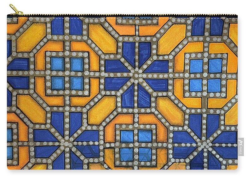 Mosaic Doodle - Zip Pouch
