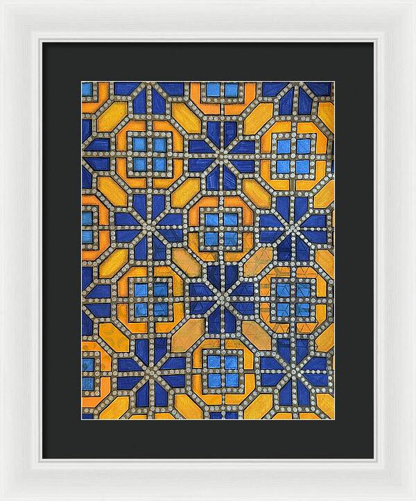 Mosaic Doodle - Framed Print