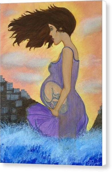 Mother To Be - Canvas Print