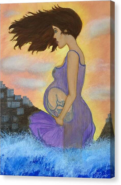 Mother To Be - Canvas Print