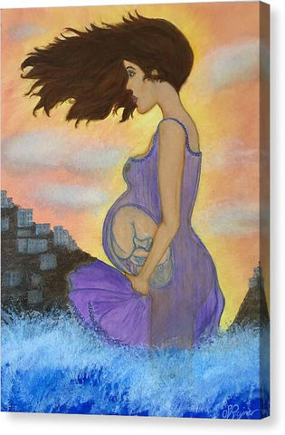 Mother To Be - Canvas Print