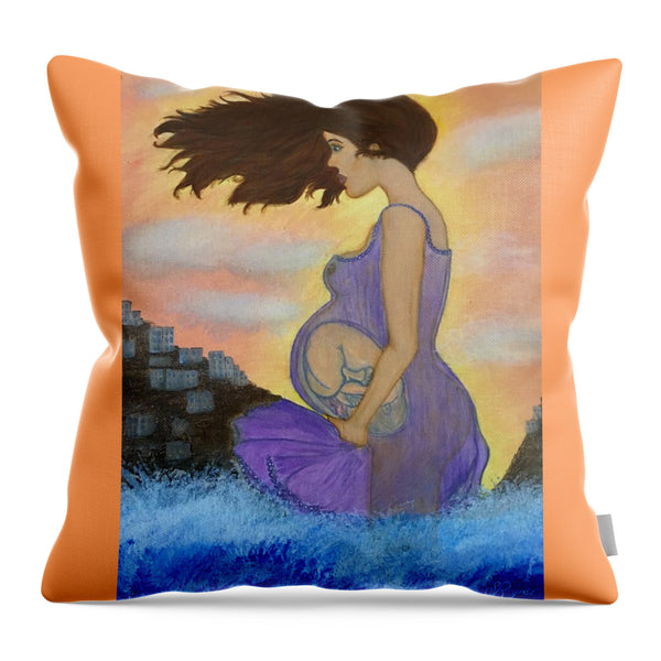 Mother To Be - Throw Pillow