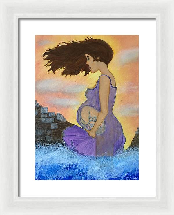 Mother To Be - Framed Print
