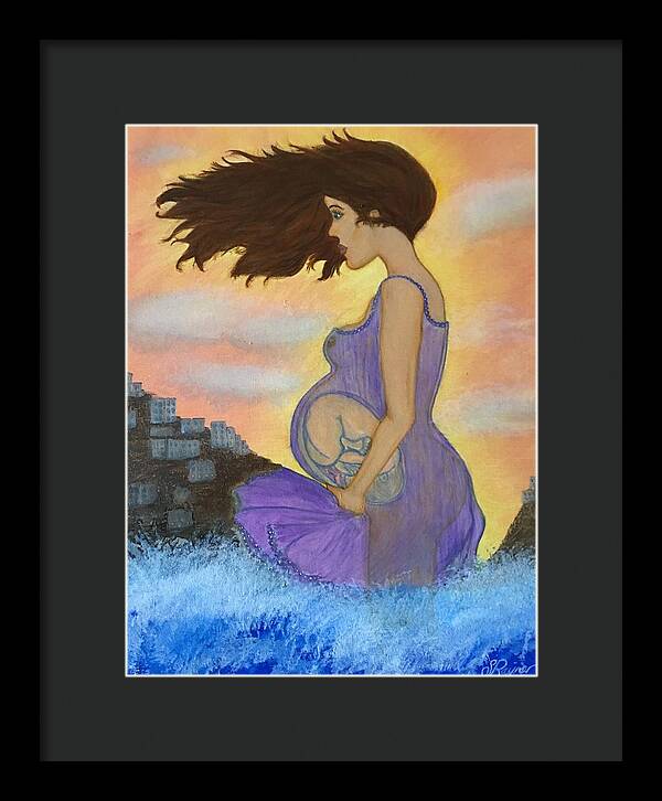 Mother To Be - Framed Print