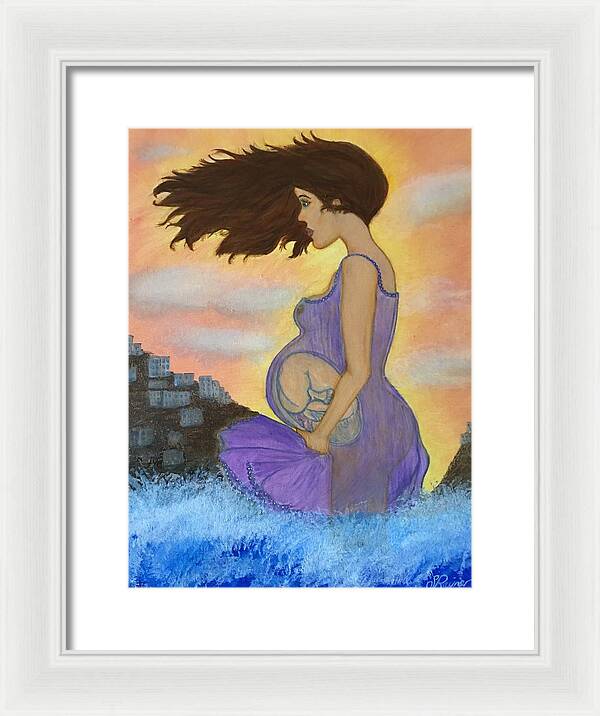 Mother To Be - Framed Print